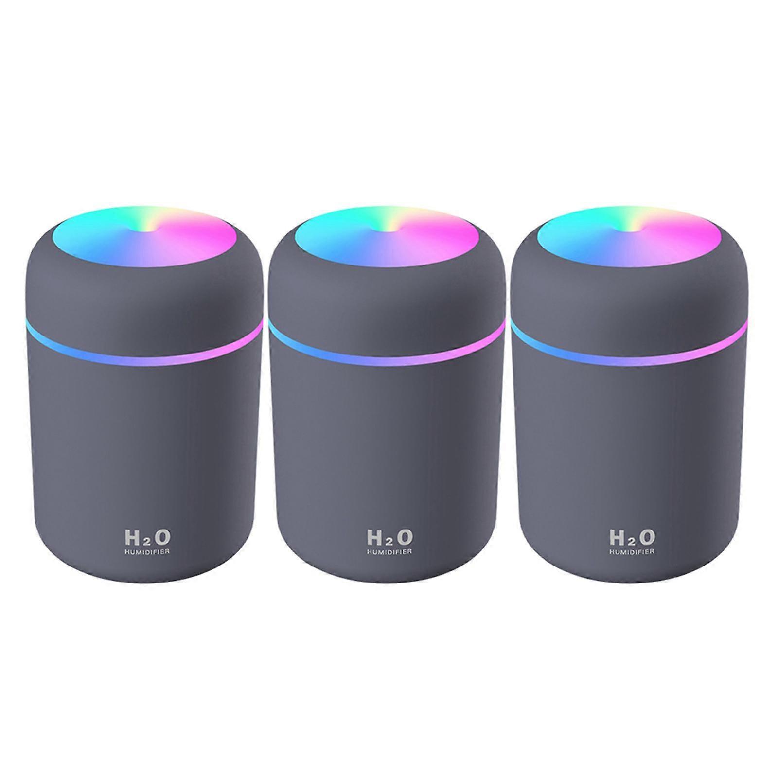 3x USB Essential Oil Diffuser Portable Air Humidifier Auto Shut Off