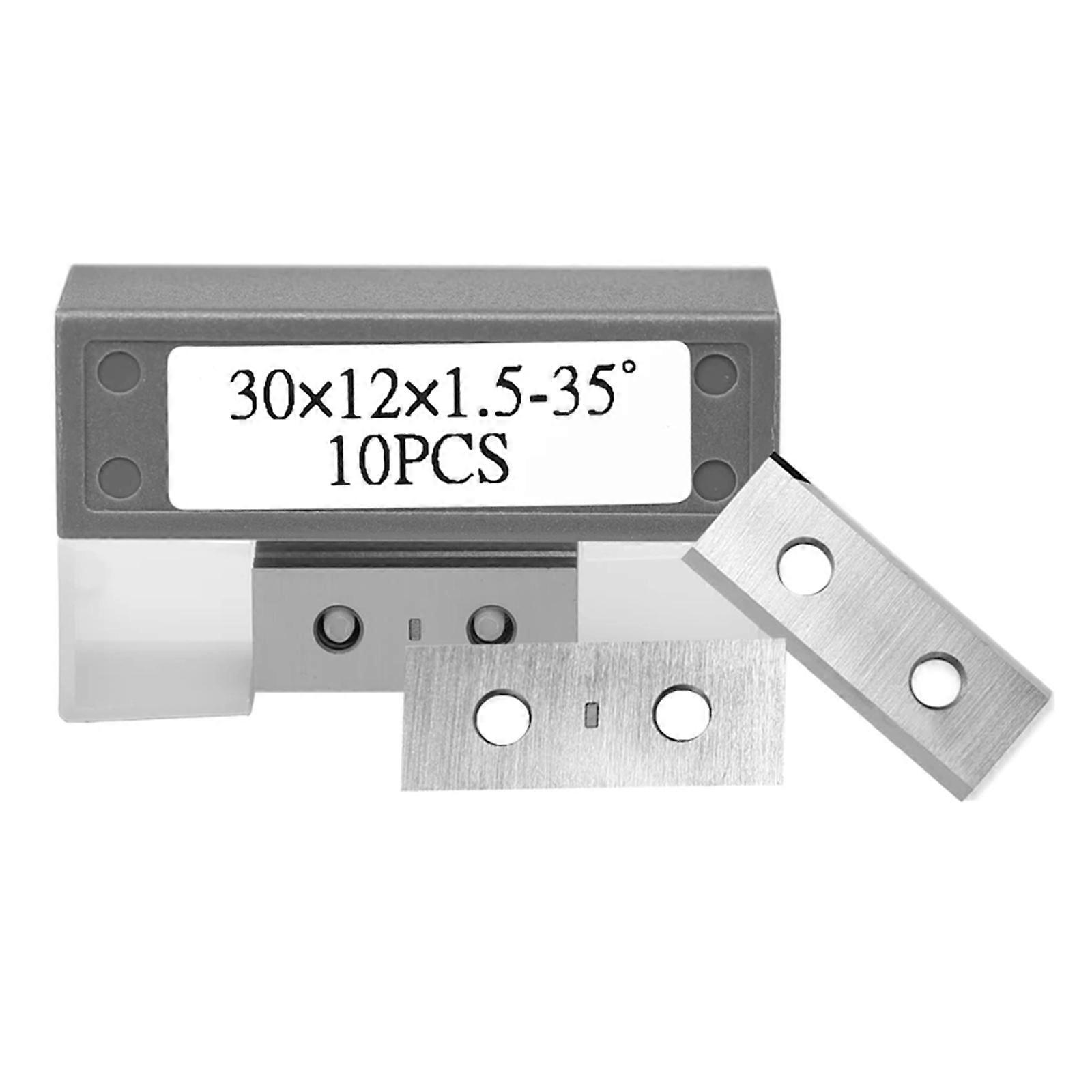 30mm Standard Square Straight Tungsten Carbide Replacement Cutter Inserts Knives 15x15x2.5mm for Lathe Turning Tool