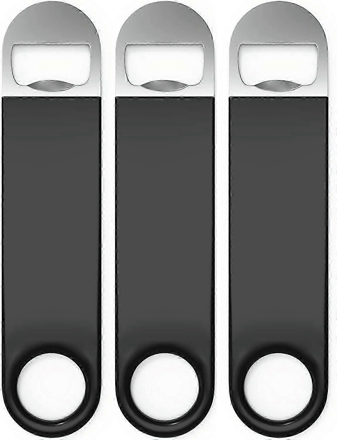 Stainless Steel 3-Pack Bottle Openers & Capsule Cutters