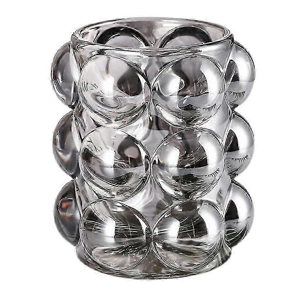 Nordic Style Cylindrical Glass Barrel Ideal for Use with Makeup Brush Pens