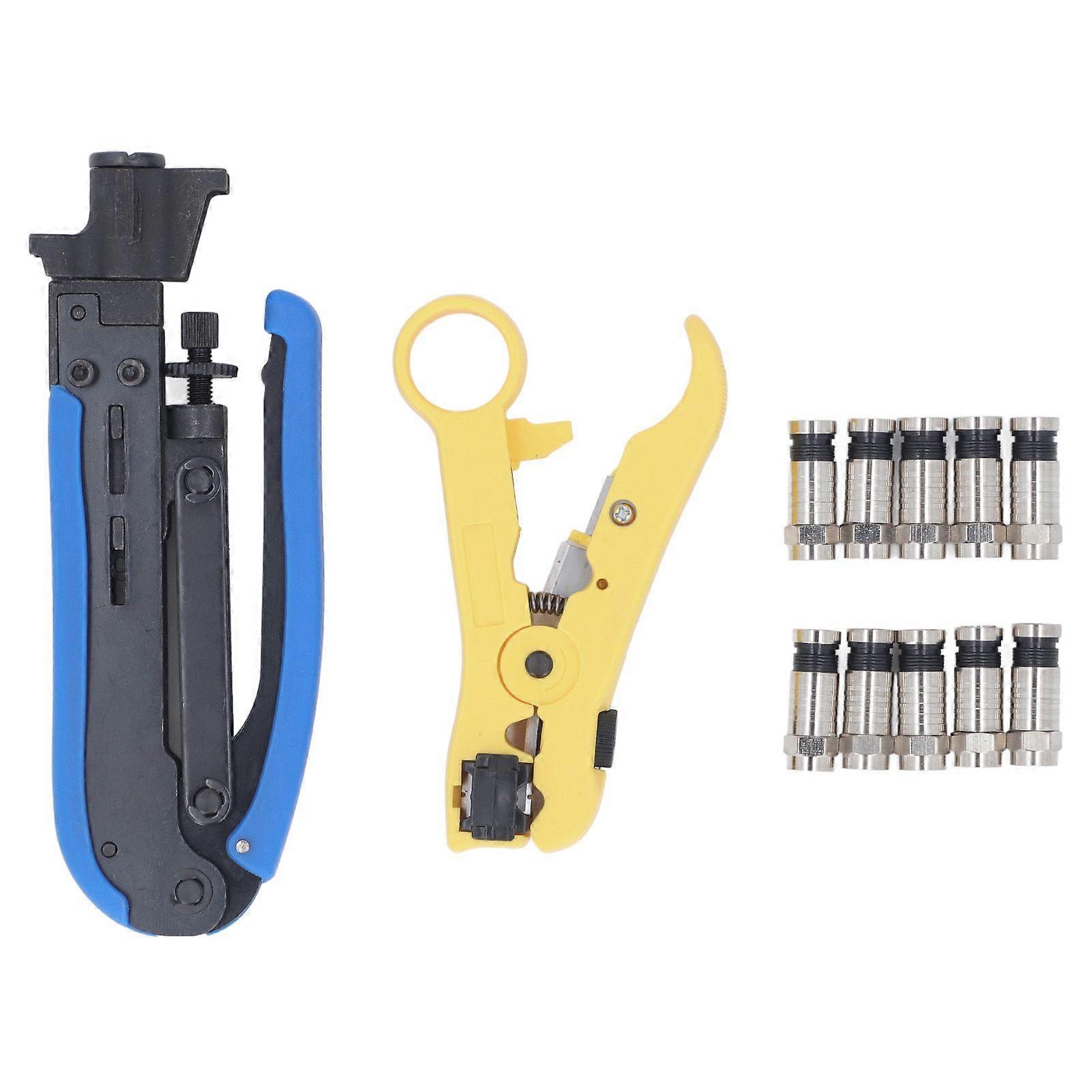 High quality  Coaxial cable extrusion pliers combination tool set Specification: