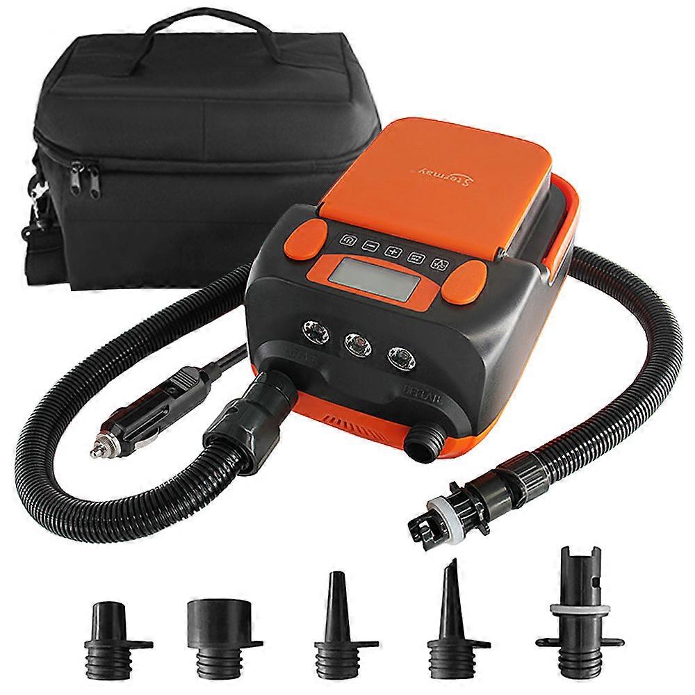 Portable Electric Paddleboard Air Pump High Pressure 16PSI Inflator with Rechargeable Lithium Battery Lightweight Design Adjustable Settings Durable M