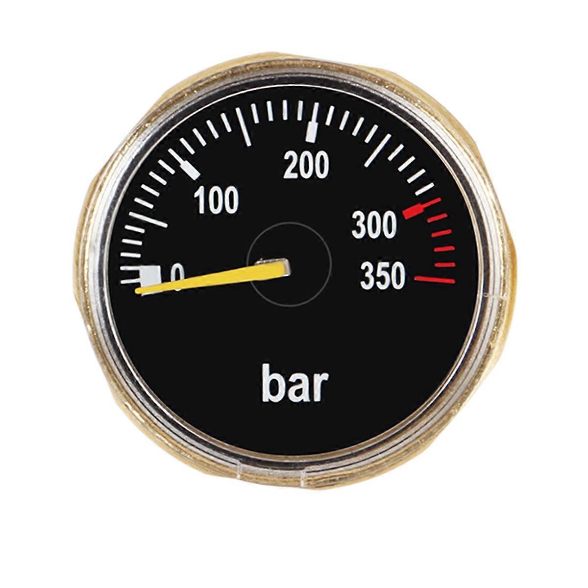 Scuba Diving 350bar Mini Air Pressure Gauge,Scuba Diving Accessories Pressure Gauge M10x1 Thread
