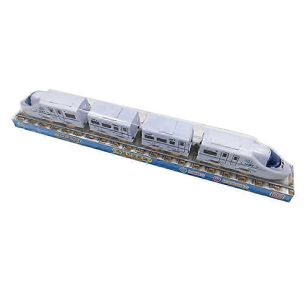 Trackless Train Toy Baby Plastic Train High-Speed Train Model Toy Realistic Train Toy Toy Tumbling High-Speed Train Mode