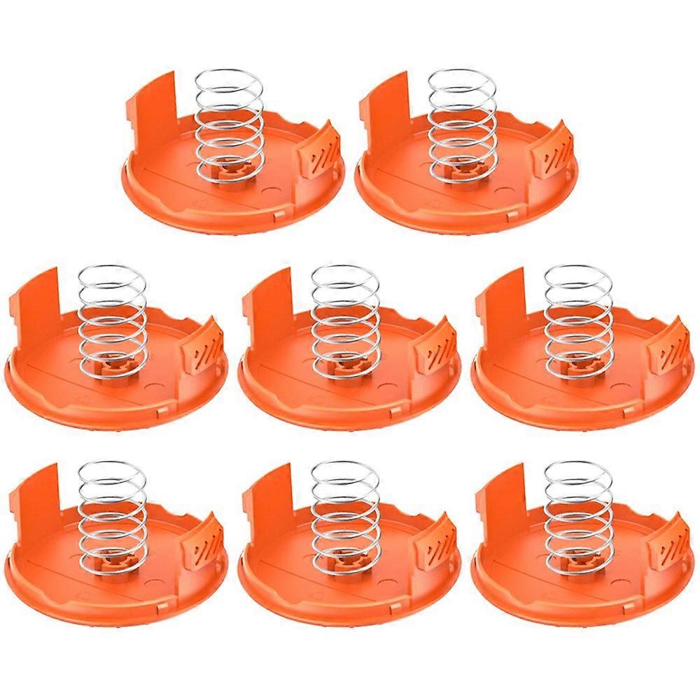 RC-100-P For Black & Decker NST1018 NST1118 8 Spool Cap + 8 Spring Lawn Mower Parts