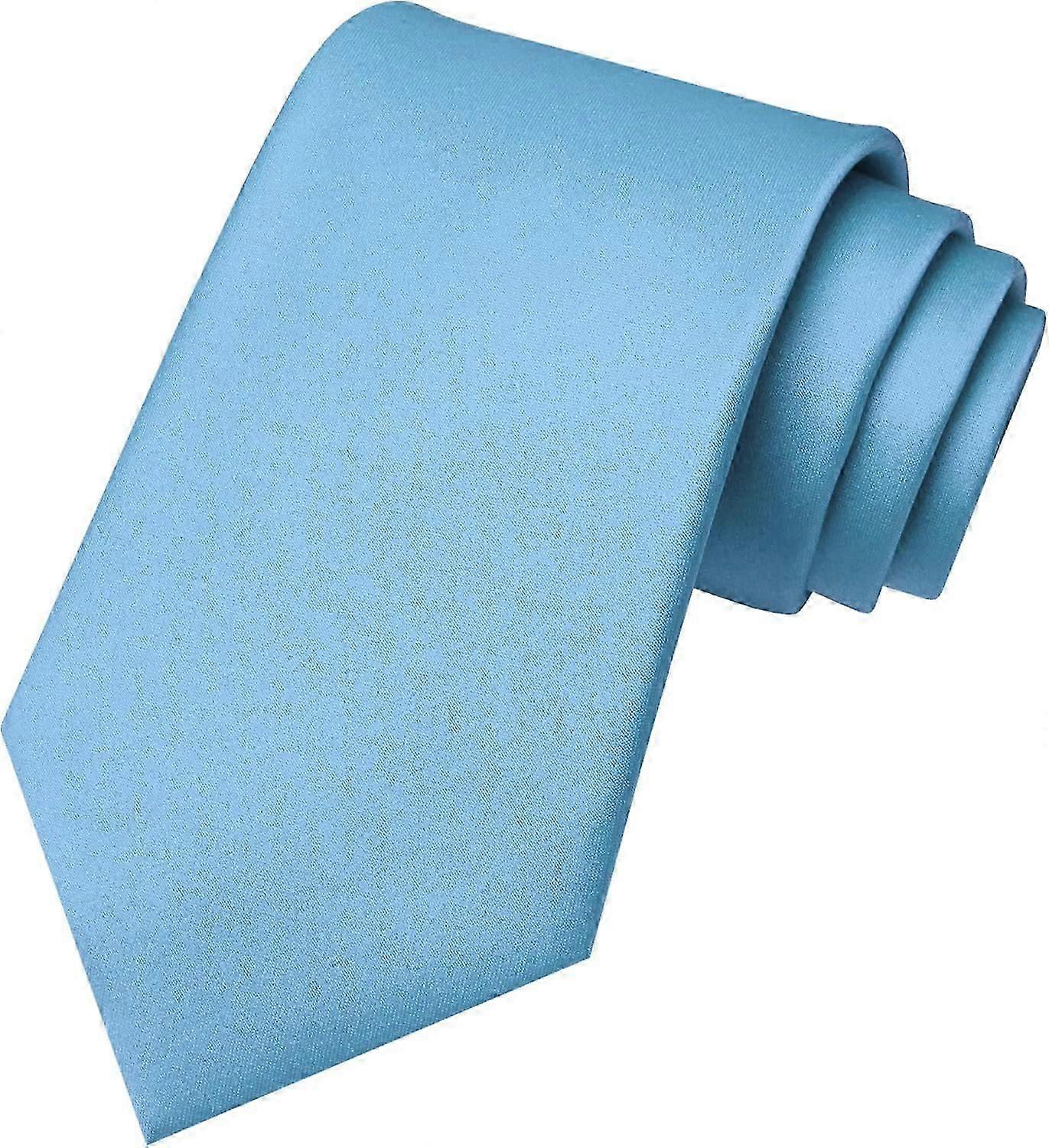 Ensfarget slips herreslips for forretnings- og bryllupsfest