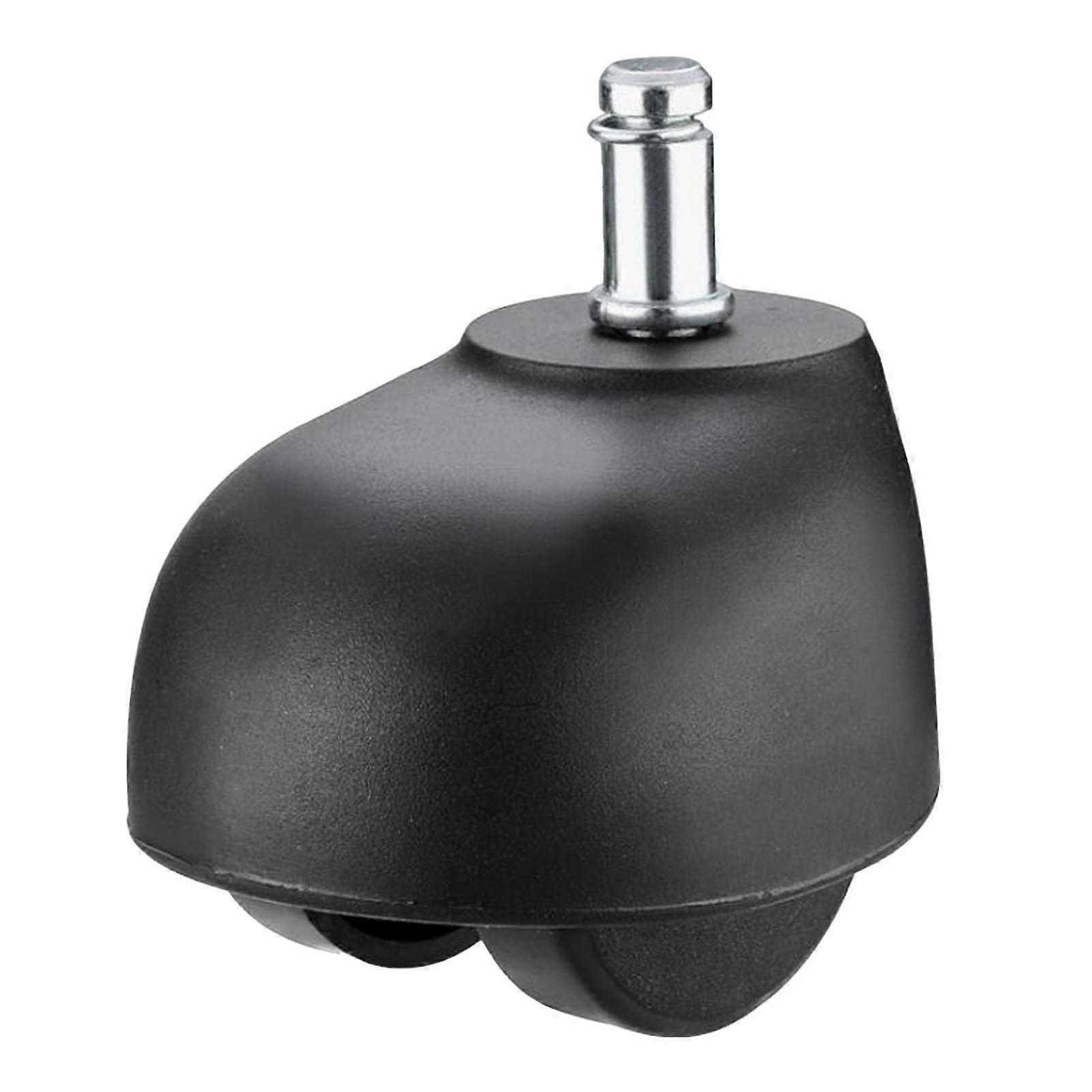 Office Chair Caster Wheels Replacement - Low Noise Flexible Steel Nylon Casters for Smooth Rolling and Durable Use