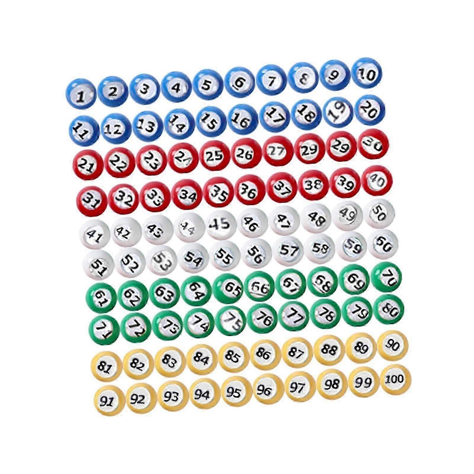 Bingo Ball Durable Universal Tally Ball for Nights Parties Large Group Games 1