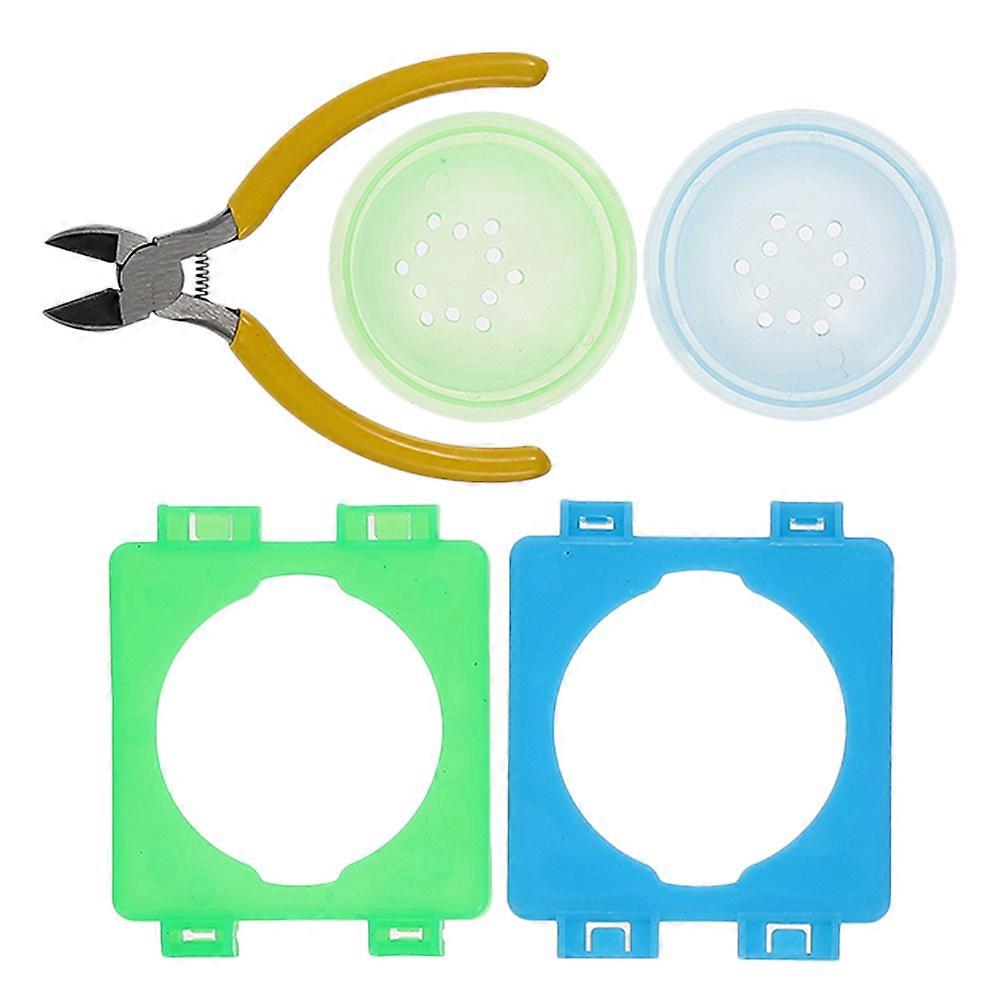 Replaceable Hamster Tunnel End Stoppers with Interlocking Connection Boards for Enhanced Pet Activity Safety – Universal Fit for Hamsters, Guinea