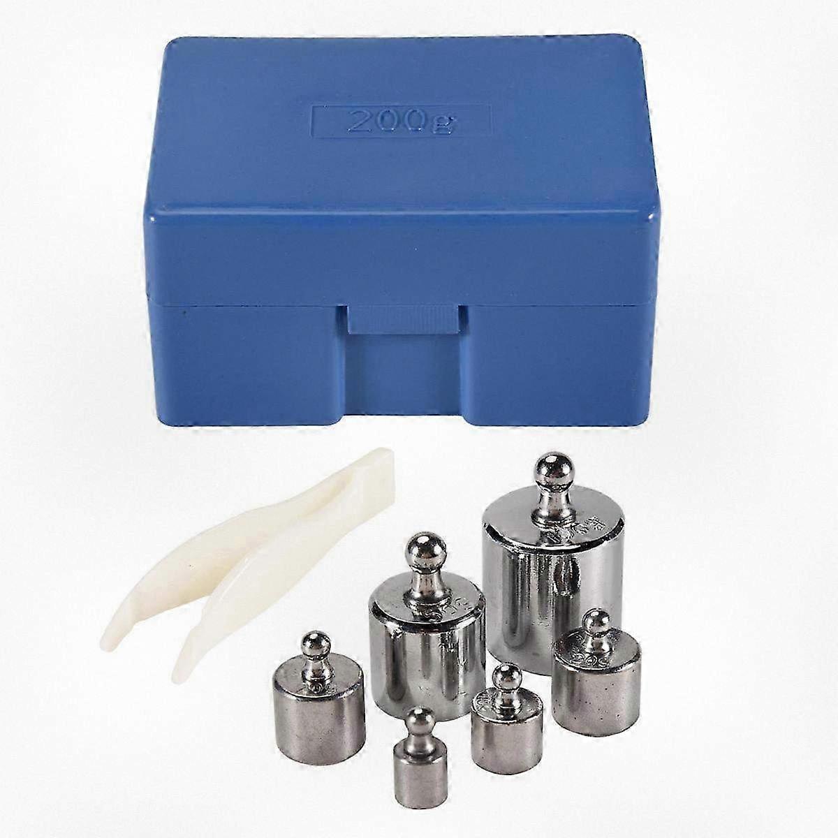 6Pcs Precision Calibration Weight Set for Digital Scales - 100g, 50g, 2x20g, 10g, 5g Grams with Accurate Measurement