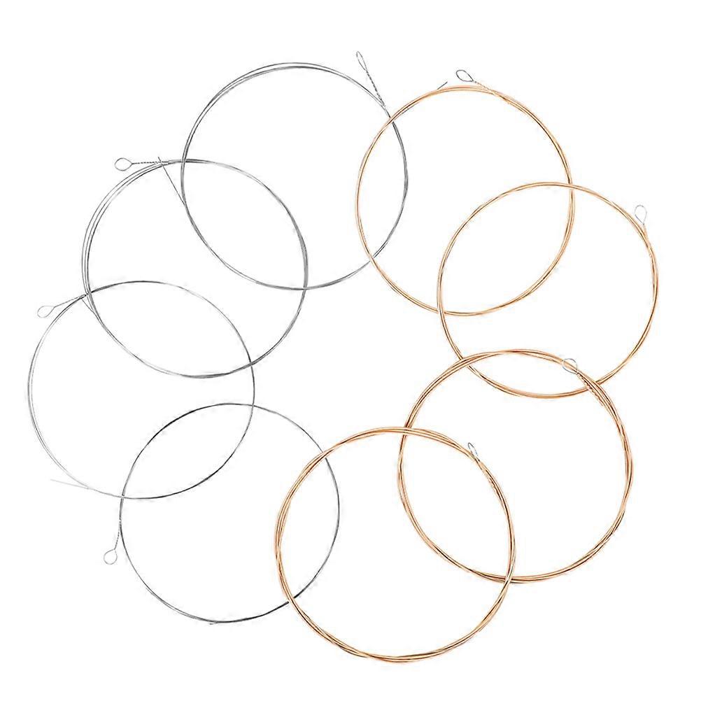 String For Mandolin Phosphor Copper Mandolin Supplies 8Pcs
