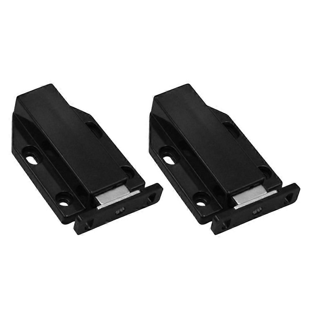 Magnetic Push Latch For Drawers Closets Wine Cabinets Home Use 2Pcs