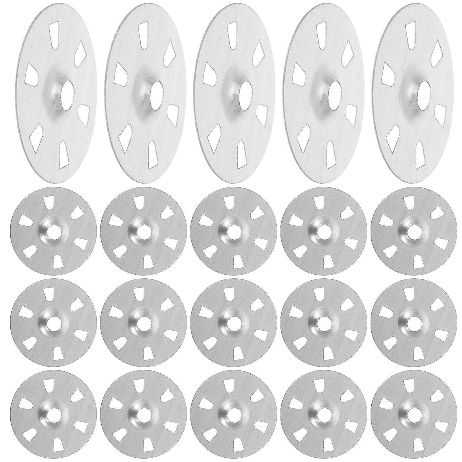 Shower Rail Washer Foam Insulation Board Washer Insulation Projects Silver 3.50X3.50X0.40CM Insulation 200Pack