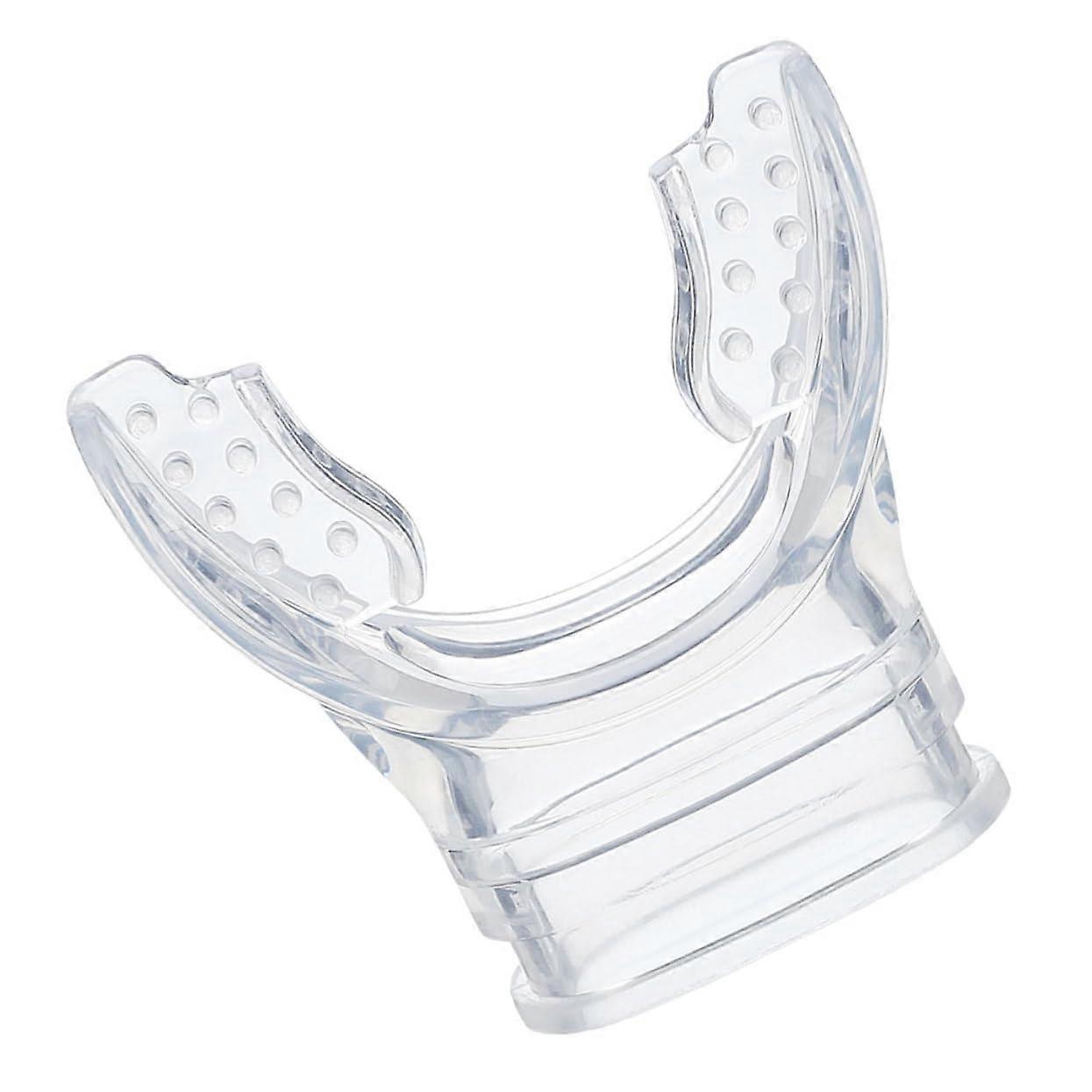 Sukellusvarusteet Snorkkelivarusteiden suukappale Vankka silikonisnorkkeli snorklaukseen ja sukellukseen