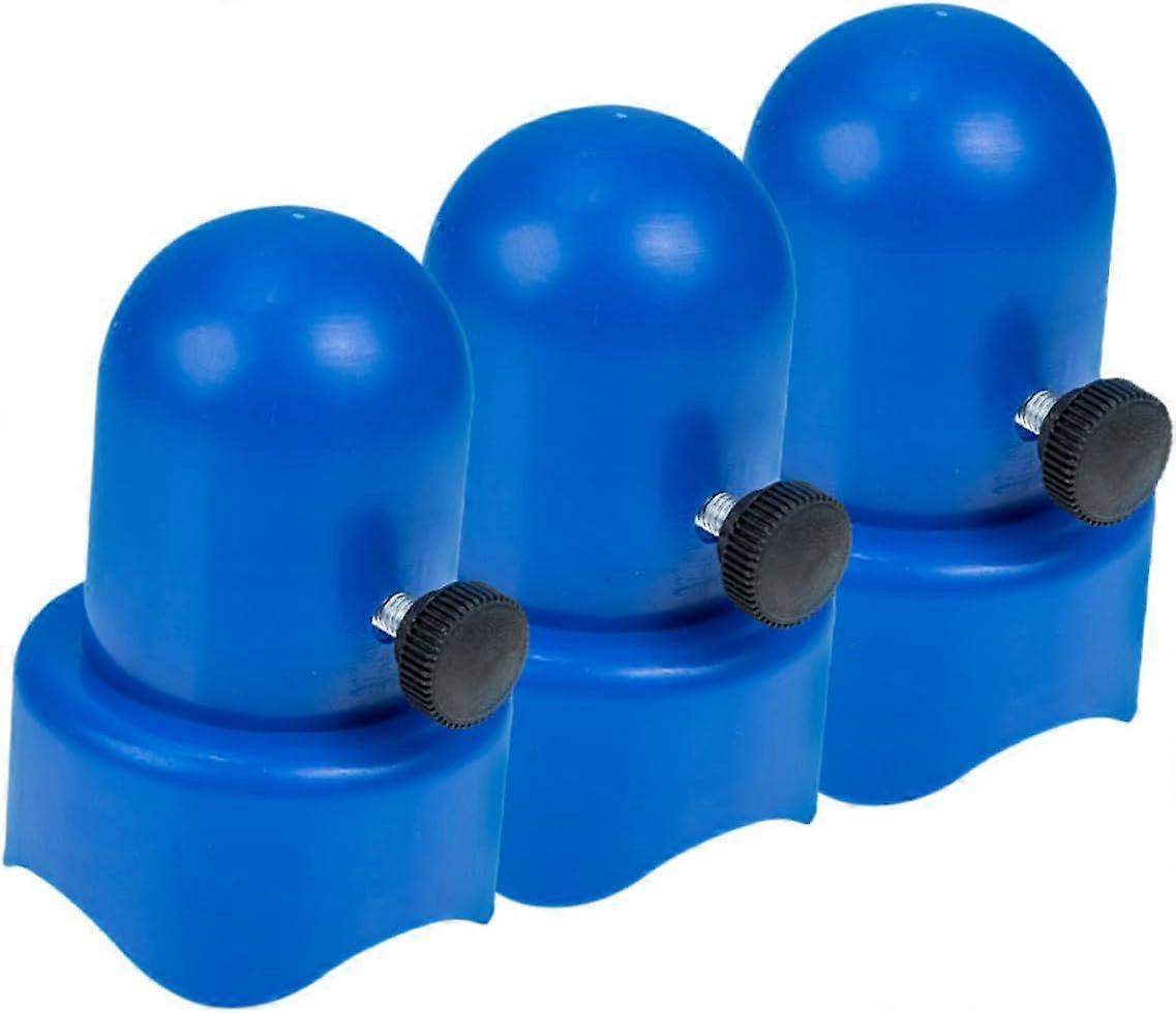 Pack of 3 Replacement Trampoline Covers Heavy Duty Polypropylene Trampoline Pole End Caps