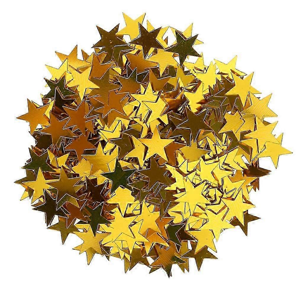 15g Star Table Confetti Wedding Birthday Party Scatter DIY 10mm Gold