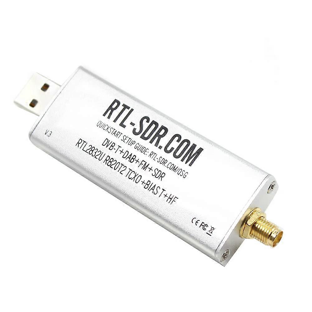 SDR V3 R820T2 RTL2832U 1PPM TCXO SMA RTLSDR Softwaredefiniertes Funkkommunikationssystem