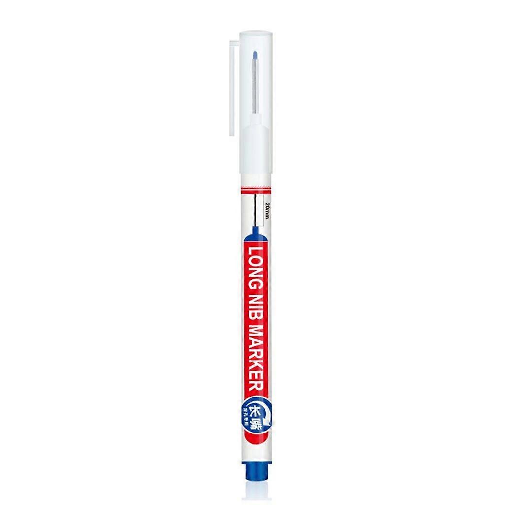 Multi-Purpose Deep Drill Hole Long Nib Pens for Carpentry and Tile Marking