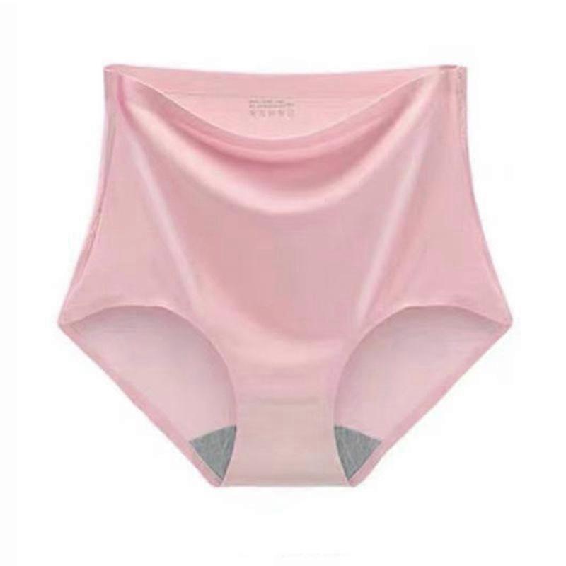 בגדי ריקוד נשים מידה גדולה תחתונים מותן גבוה משי קרח הלבשה תחתונה ללא תפרים תחתונים גדולים מכנסיים קצרים XL 2XL 3XL 4XL 5XL 6XL