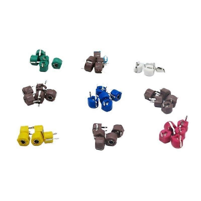Trimmer Adjustable Capacitor Assortment Kit 45pcs JML06 5pf 10pf 20pf 30pf 40pf 50pf 60pf 70pf 120pf