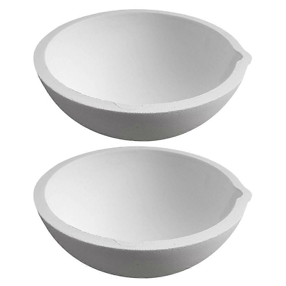 2pcs School Evaporating Dish Durable Evaporating Container Evaporating Basin