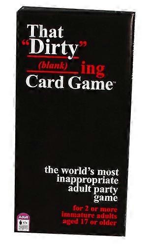 The Dirty Blanking Card Game