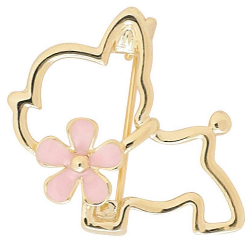 Dress Shirt Brooch Clips Cat Lapel Pin For Suit Shawl Golden 2.8X2.5CM Alloy Material 1Pack