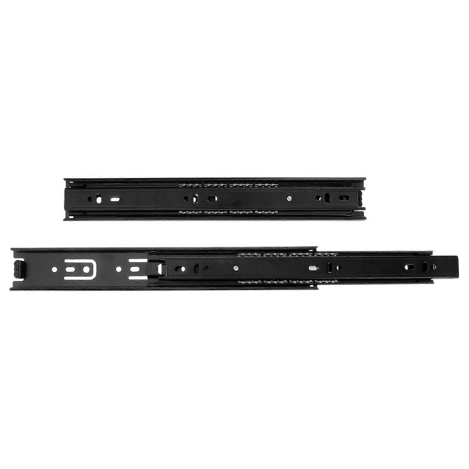 Ball Bearing Slides Drawer Slide Rail Smooth Operation Simple Design 30X4.5CM 2Pcs