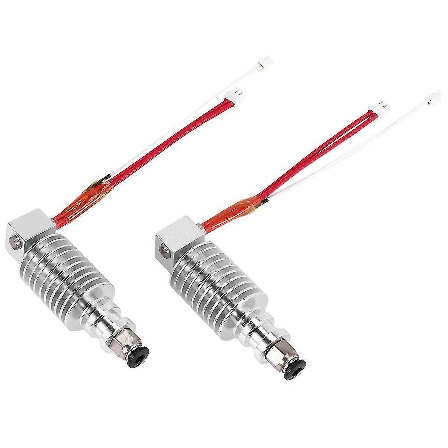 2Pcs Durable V5 J Head Hotend Extruder Hot 0.4mm 3D Printer Parts for Anycubic I3 Mega 3D Printer fo