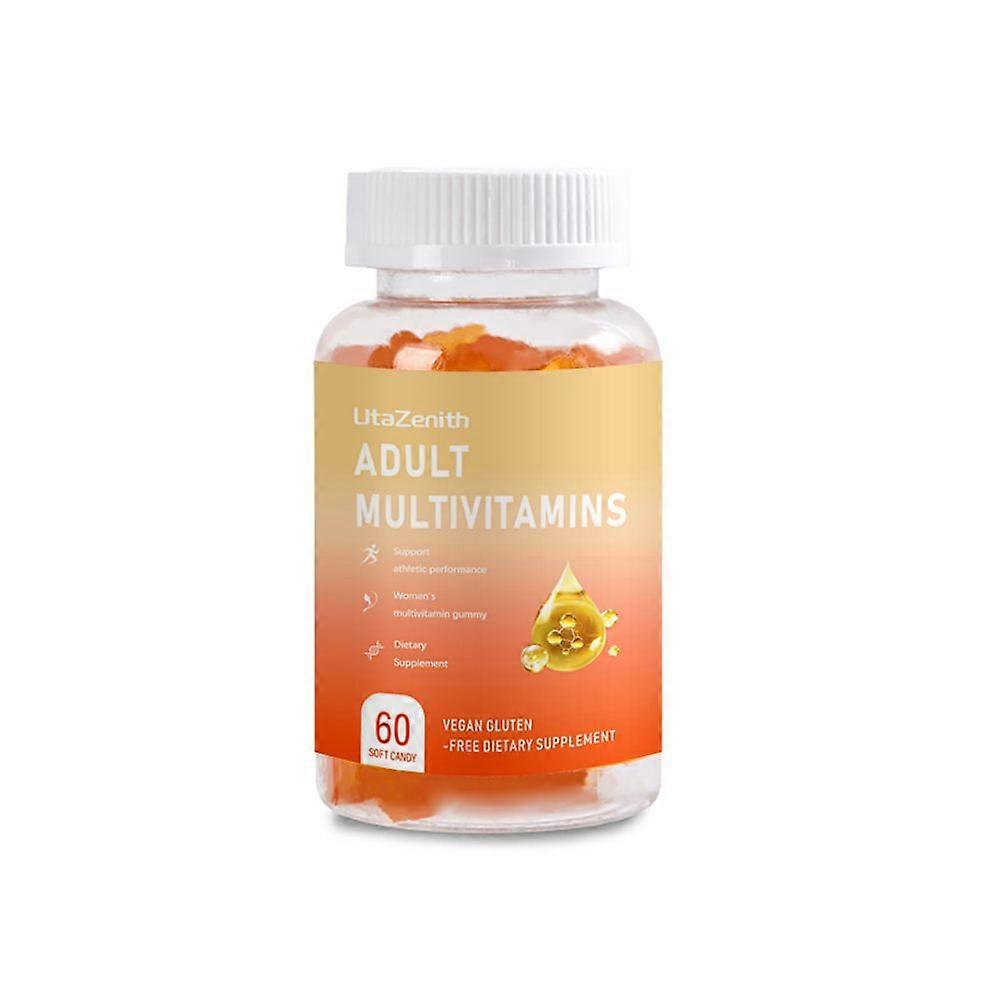 Complex vitamin gummies , containing vitamin B2 , 60 Gummies