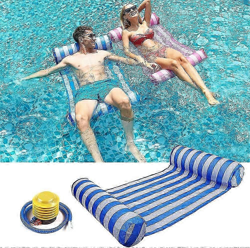 Home Inflatable Swimming Pool Mattress for Adults - 120 kg (blue)