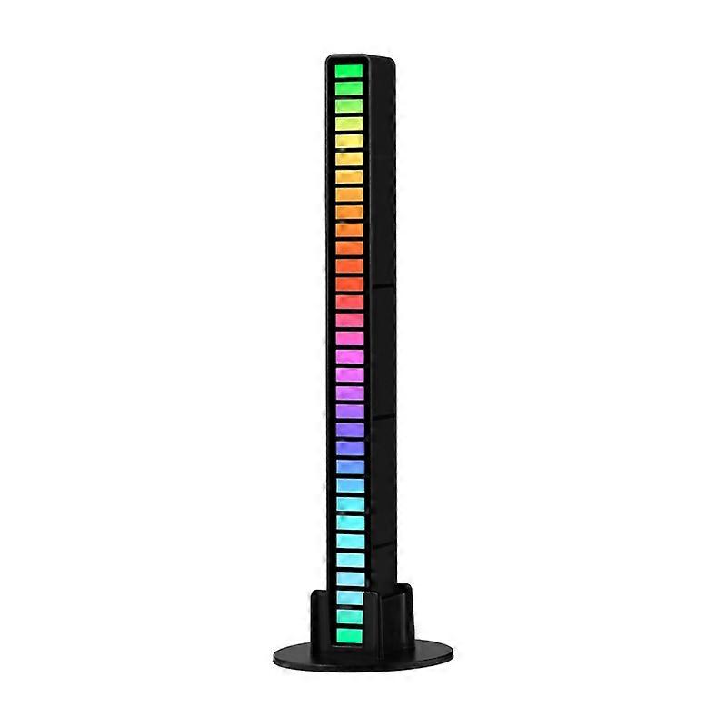 RGB Sound-controlled Rhythmic Response Lights Music Ambient LED Pick-up Lights Charging
