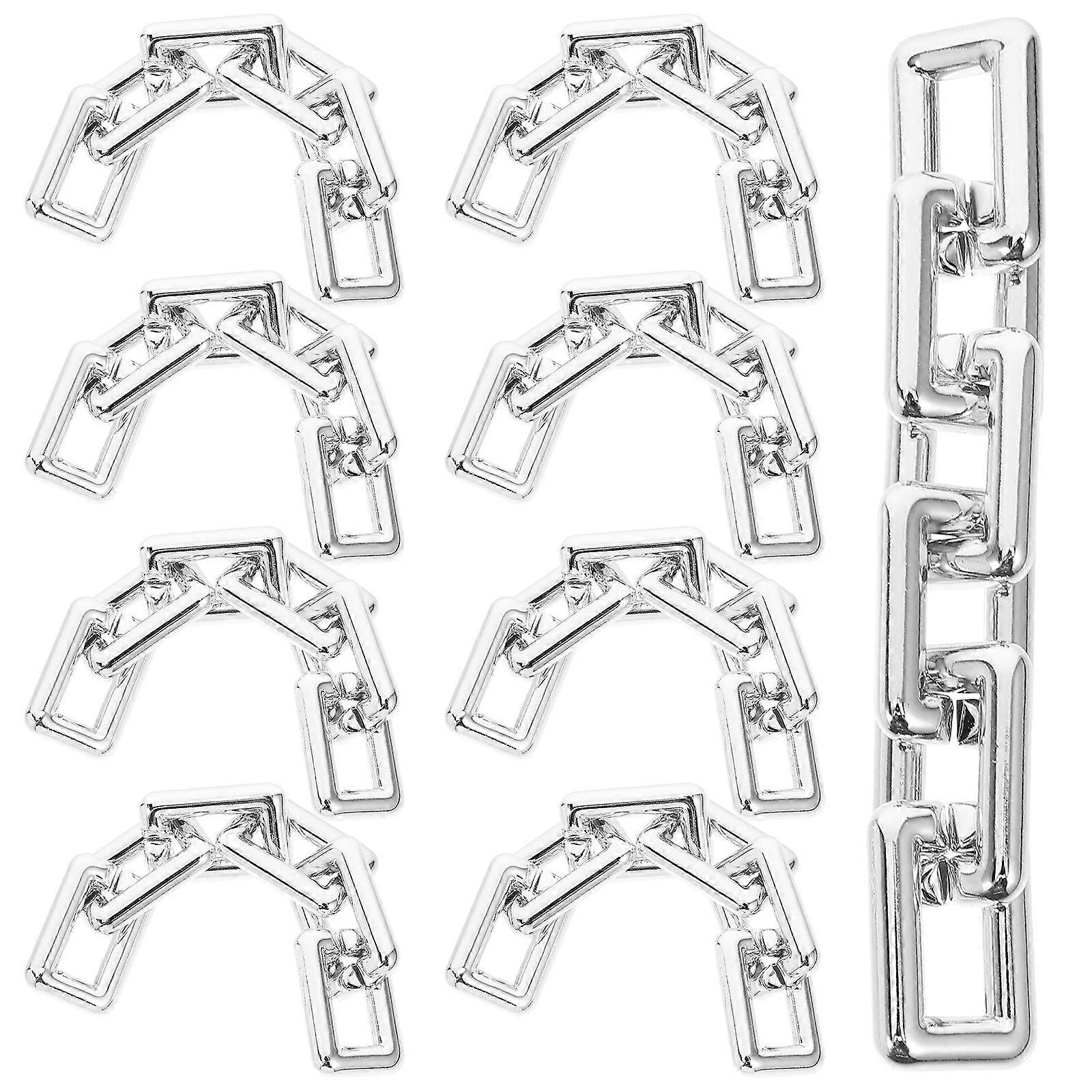 Replacement Connectors Chain Links Connectors Fashion Enhancement Square Shape Various Items 50Pack