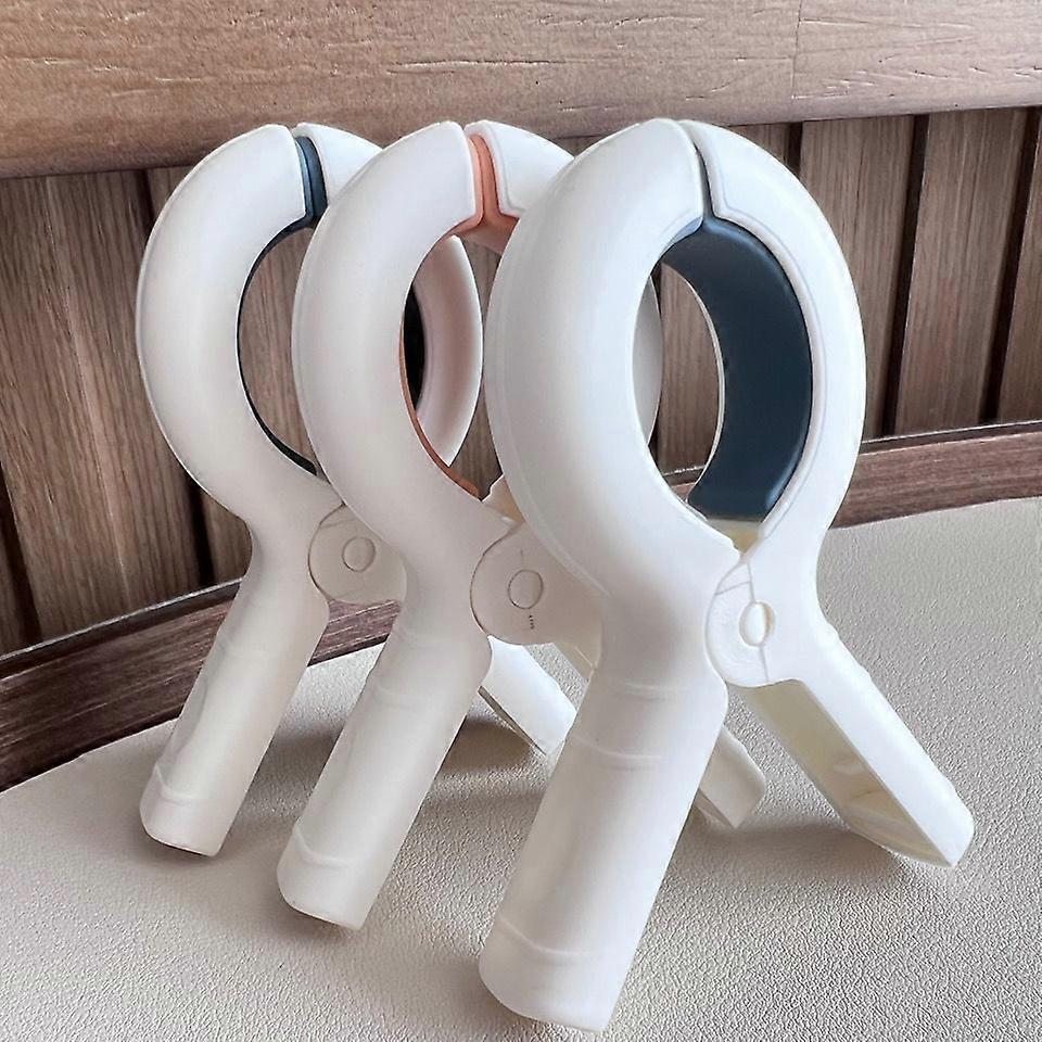 12 Pieces Large Bath Towel Clips, Windproof Bath Towel Clips