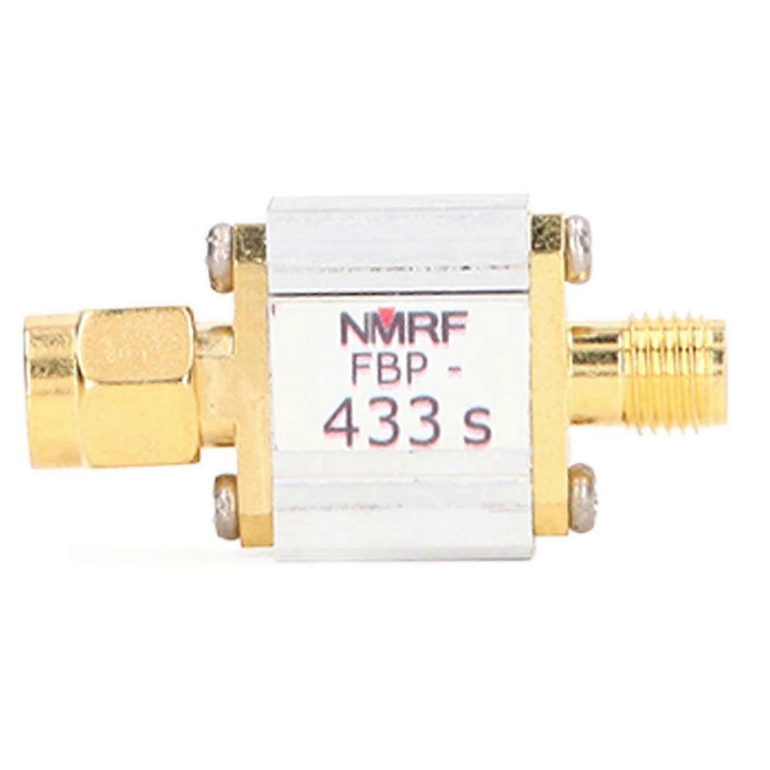 433MHz Bandpass Filter SMA Interface Band Pass Filter Module for RFID Receiver 50 Ohms