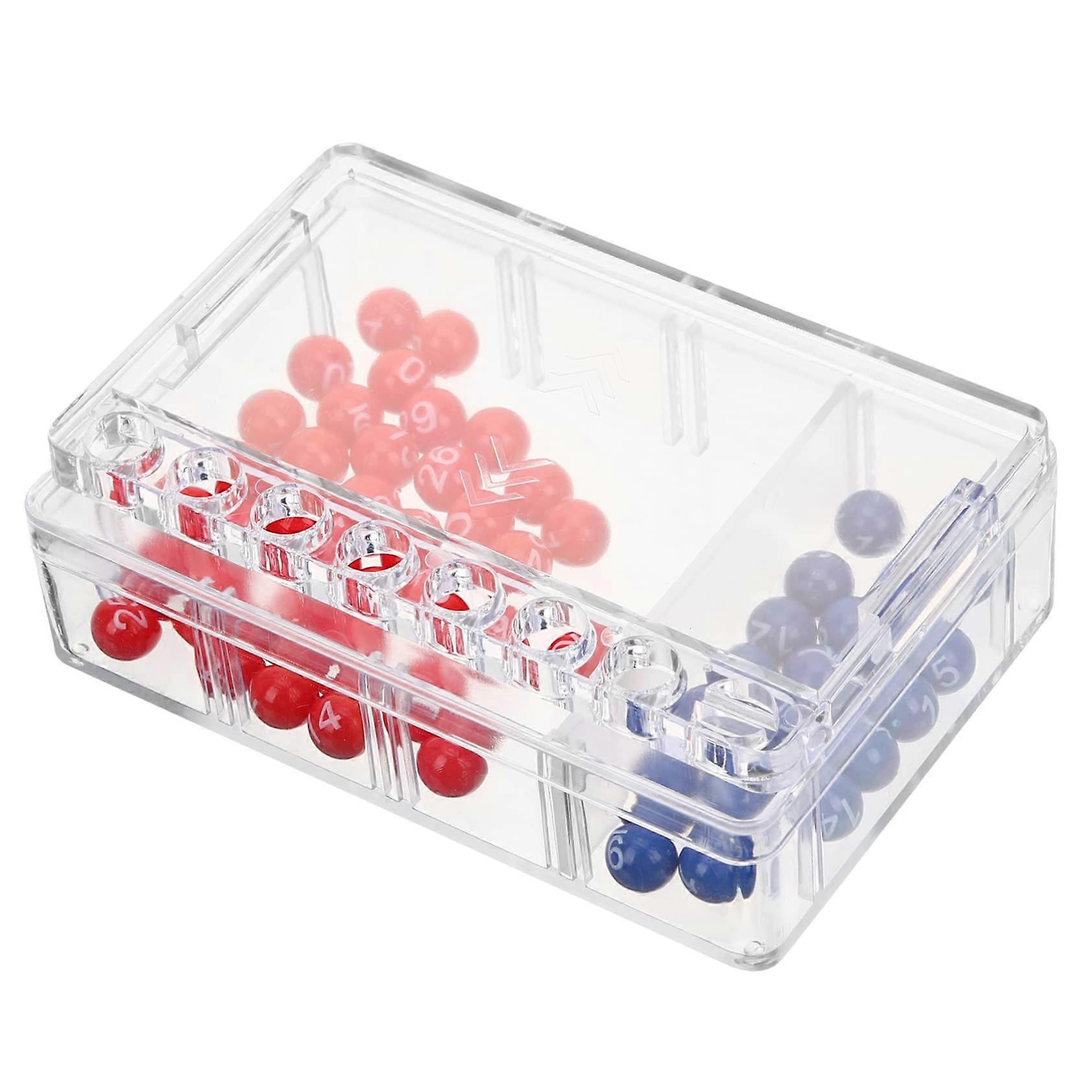 Analogue Number Selection Portable Machine For Lottery Mini Electronic Ticket Plastic Gnome Light Assorted Colours