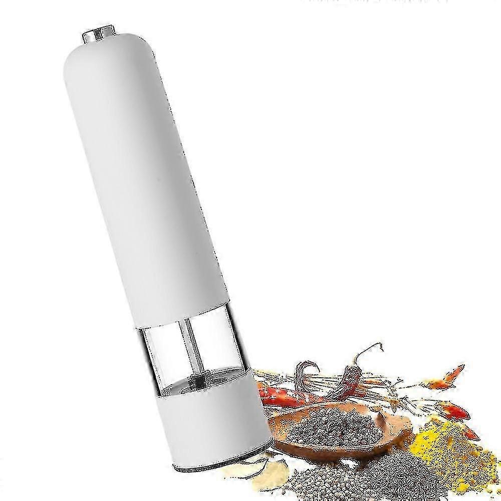Automatic Battery-Operated Salt & Pepper Mill Set with LED Light