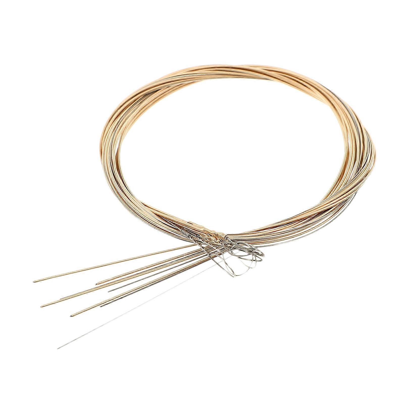 Replacement Strings for Mandolin Accessories Assorted Color 84X0.5X0.1CM 8 Pcs