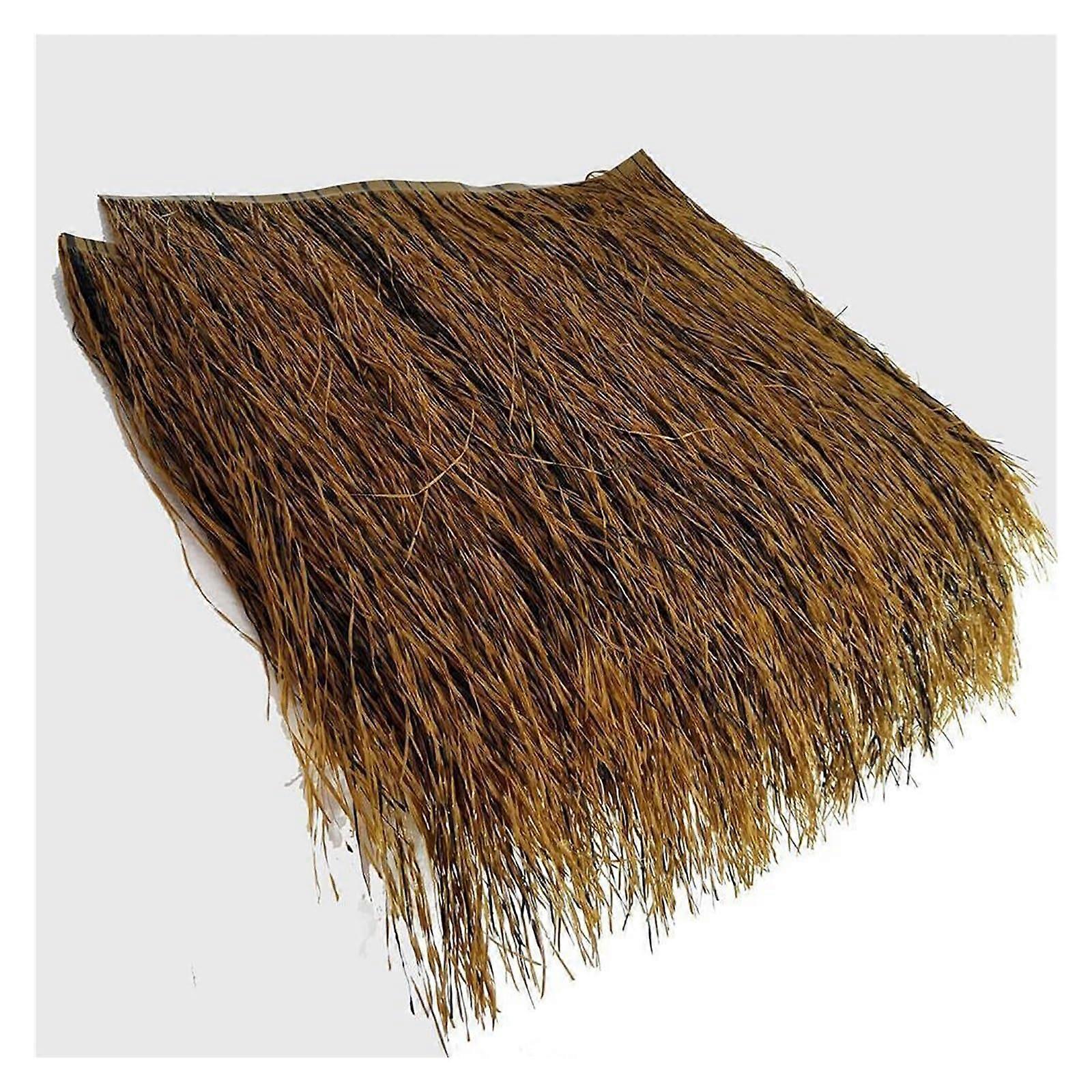 Artificial Thatched Roof, Artificial Mexican Palm Roll, Fake Straw, Simulation Straw Tiles, Synthetic Palm Straw for Bar, Garden, Beach