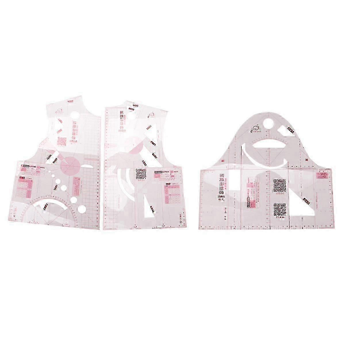 1:1 Fashion Cloth Design Ruler Crop Mold School Student Teaching Apparel Drawing Template Garment P DS