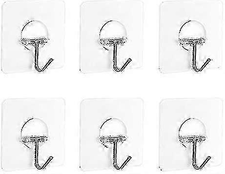 Self Adhesive Plastic Sticky Hooks 5kg (max) for Various Brands