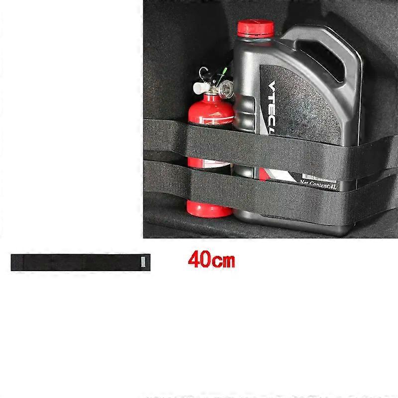 Car Back Rear Trunk Storage Net Seat Elastic String Net Magic Sticker Mesh Storage Bag Interior storage network