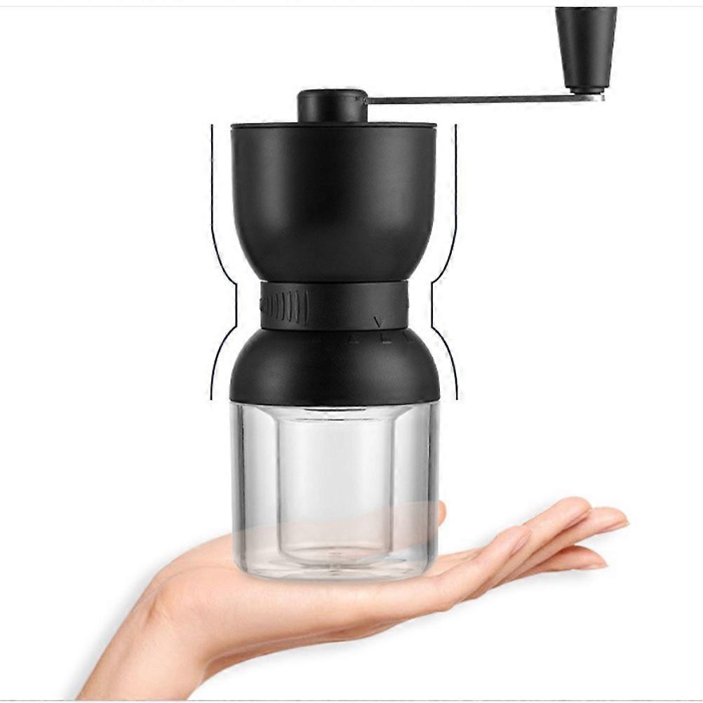 Coffee Bean Hand Grinder Manual Operation Cylindrical Shape for 7.2x15.7cm 1Set