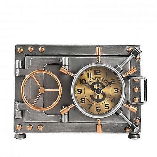 Hometime Mantel Clock Safe Clock & Money Box