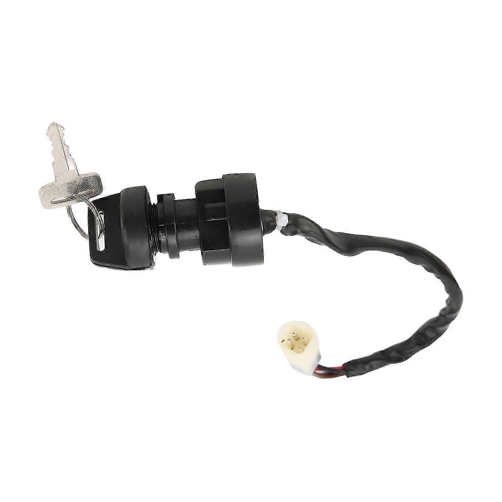 Ignition Key Switch With 2 Keys Replacement for Compatible ATV Models 4x4
