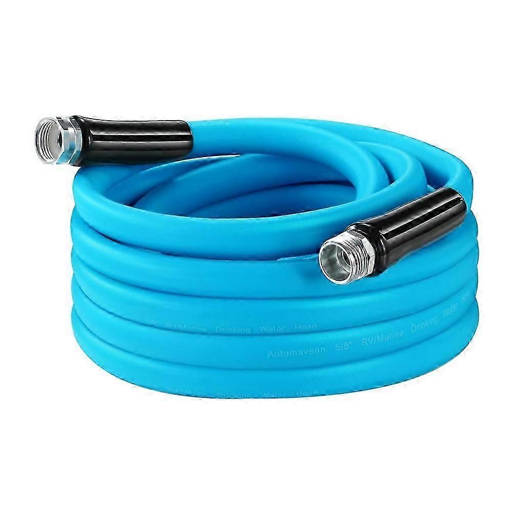 خرطوم مياه RV 15FT ، 5/8Inch خرطوم مياه الشرب RV ل RV ، التخييم ، البحرية ، المضادة للتسرب وخالية من التسرب ، مياه الشرب آمنة