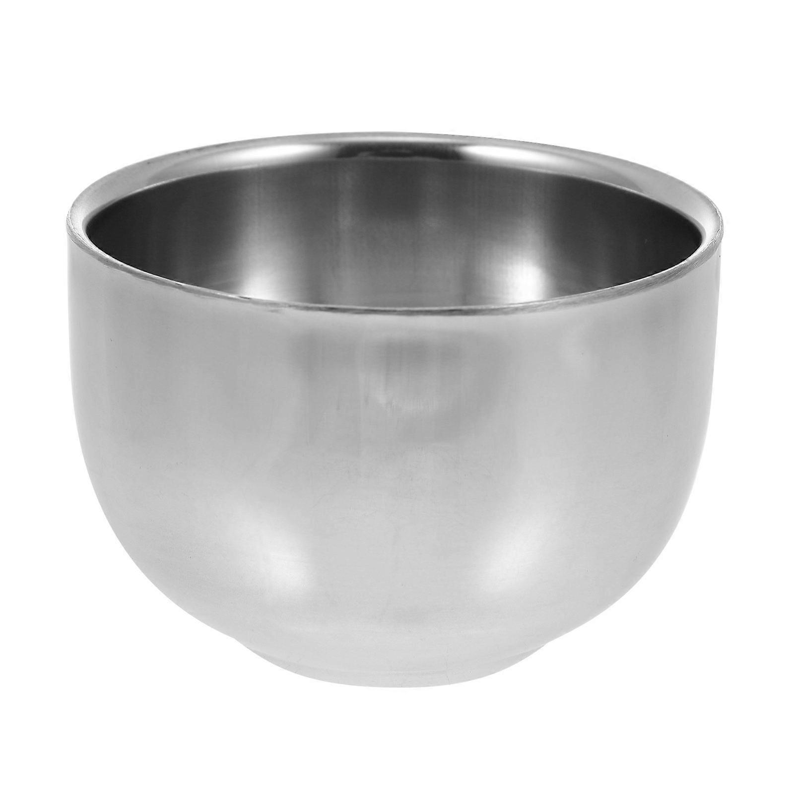 Stainless Steel Wine Cup for Home Use Smooth Silver Drinking Mug Practical Design 12 oz