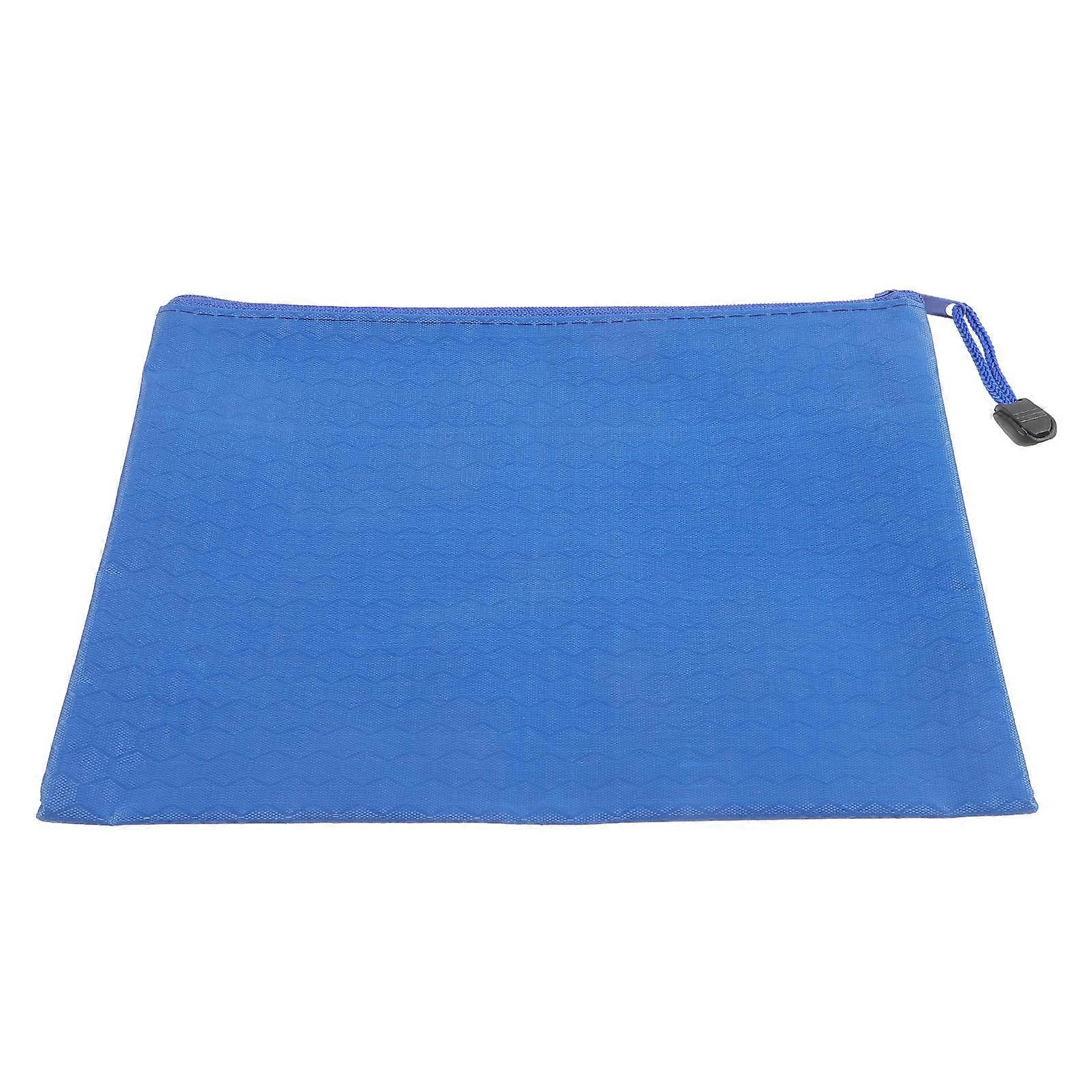 Tool Storage Bag Small Tool Bags File Storage Function Blue 24x18cm Rectangular Shape 1Pcs