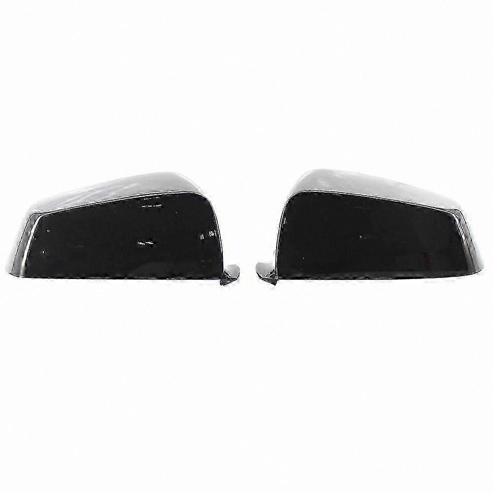 Gloss Black Side Mirror Cover Caps for 5/6/7 Series 2008-2013 E60 E61 F10 F11 F01 F02 Models