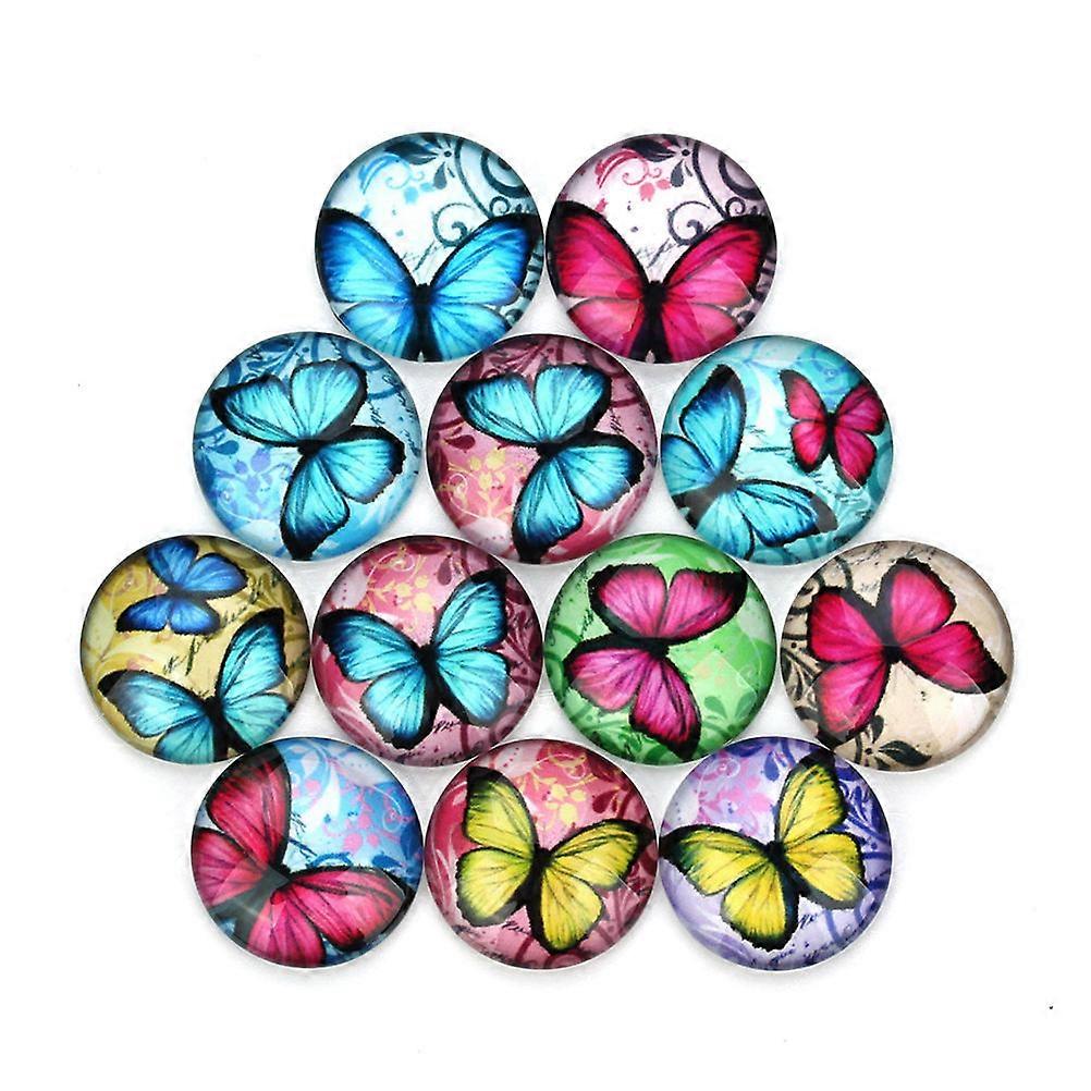 Jewelry Making Kits Electroplated Glass Beads Diy Design Circular Shape Scrapbooking Gift Making Craft Enthusiasts 20Pcs